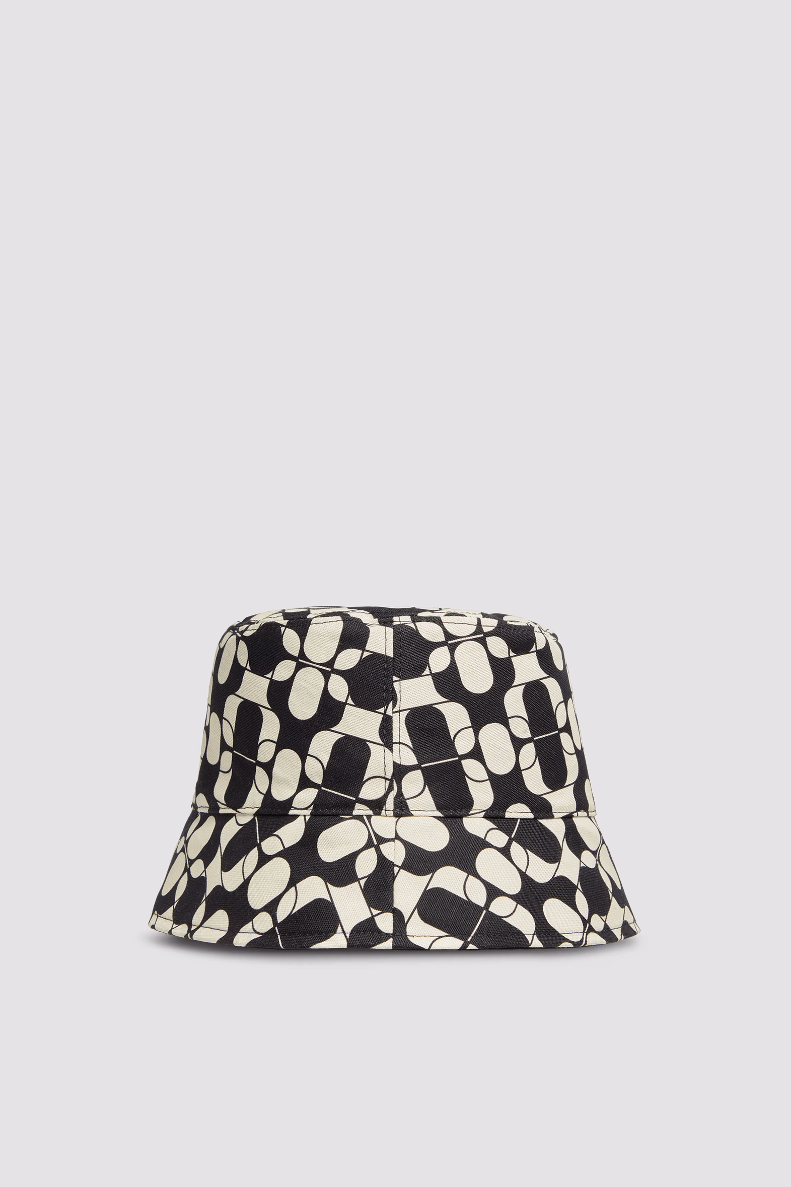 Bob réversible en toile de coton Femmes Noir & Blanc Moncler 4